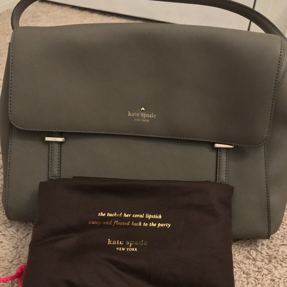 kate spade Handbags - Gray KATE SPADE purse